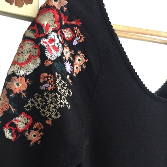 Free People Garden Embroidered Sleeve Dress - Picture 4 of 6